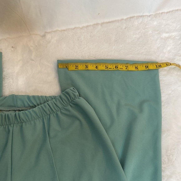 Women modest two piece hooded shirt with pants color mint size 1 ( fits M-L) - Picture 9 of 10